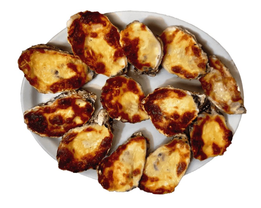 Porção de camarão à milanesa restaurante Mandala